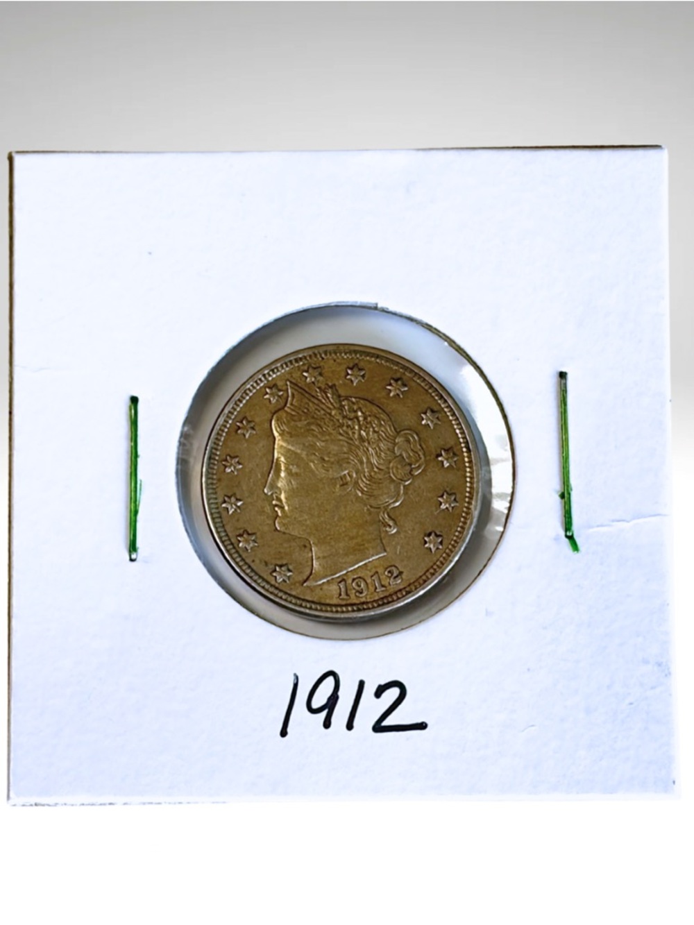 1912 Liberty Head “V” Nickel – Very Fine (VF) – No Mint Mark